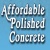Affordable Polished Concrete Logo