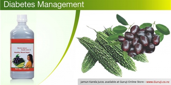 GuruJi Indian SuperMarket - Karela Jamun Juice for Diabetic People