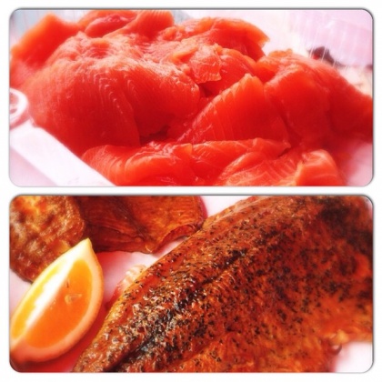 Anatoki Salmon Fishing & Cafe - Have you catch smoked or cut into sashimi